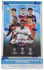 2022-23 Topps CHROME UEFA Club Competition Soccer LITE Box